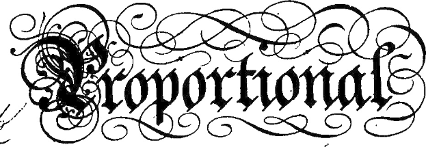 Schwarz-weißes kalligraphisches Drawing des Wortes "Konzern" mit komplexen Schwüngen und Verzierungen.