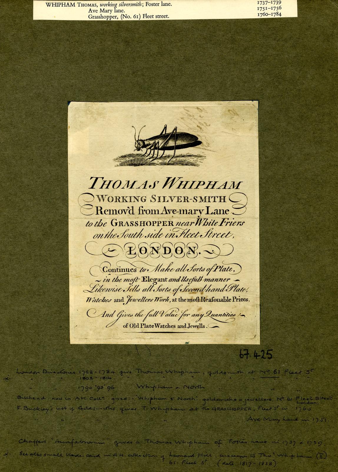 Ein altes Buch mit einer Zeichnung einer Heuschrecke auf dem Cover und Text auf den Seiten.