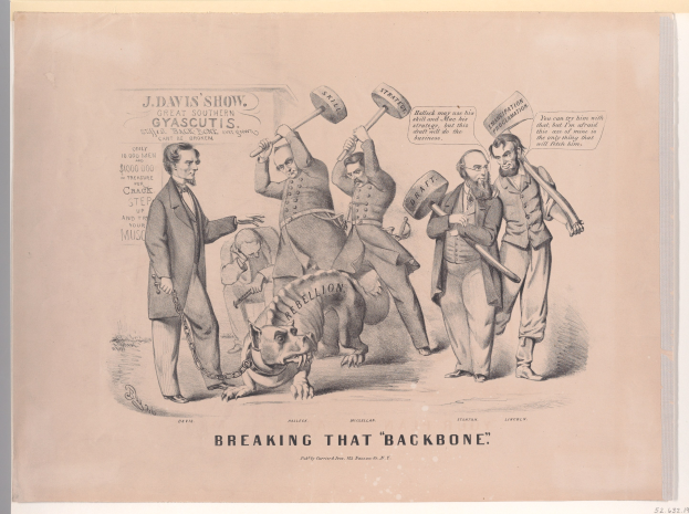 A hand-drawn sketch on paper depicts a group of distressed people surrounding a dog, with the phrase "breaking that backbone" written above, and the dog appears concerned.